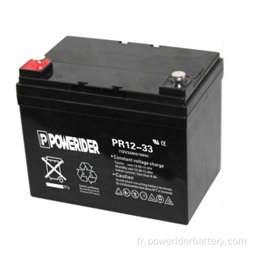 Batterie de hautes hautes de plomb de 12V 33Ah